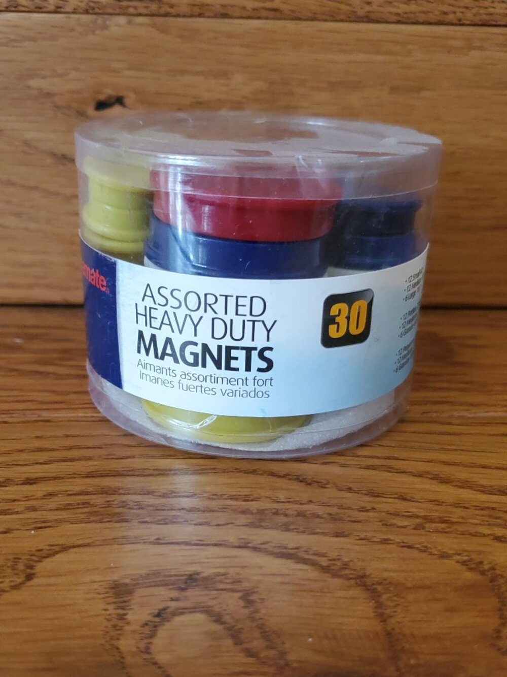 2 for $15 | BNNU Officemate Assorted Set of 30 Heavy Duty Magnets